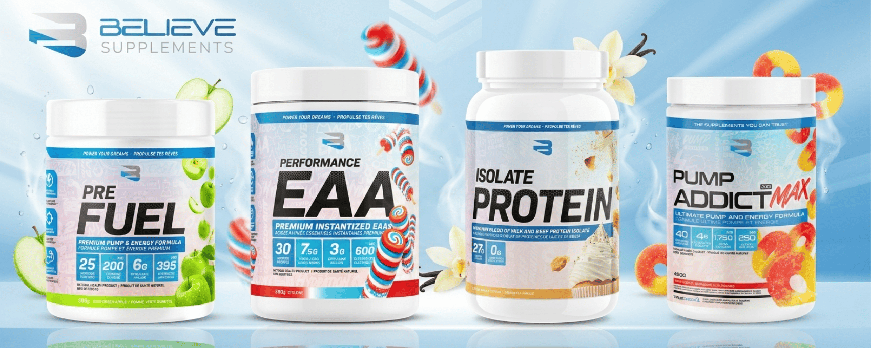 Believe best aminos and isolate protein best supplement deals Nutrizone Canada
