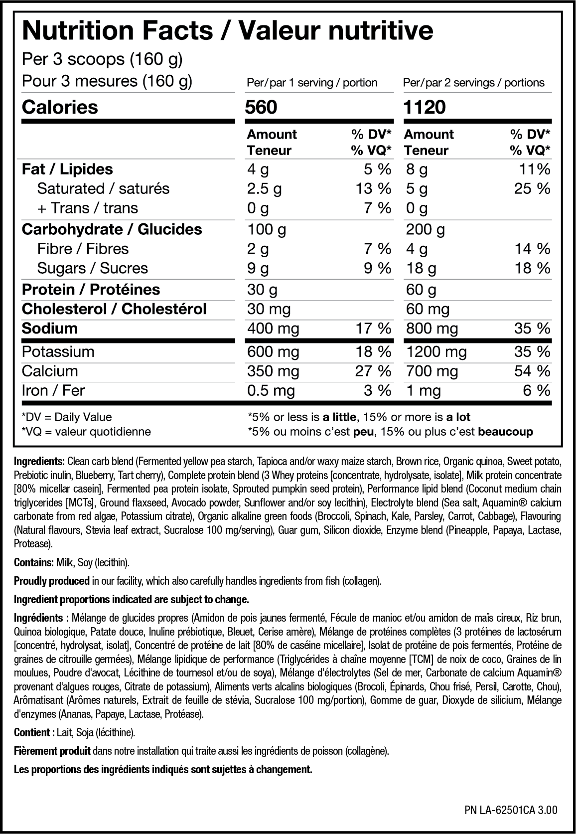 To perform at the highest levels you need intense training, dedication, and superior nutrition. There are no shortcuts. PVL CLEAN MASS XL fuels athletes with the legendary flavour and clean, nutrient-rich calories they need to work harder and make major league gains. Best prices at Nutrizone.ca!