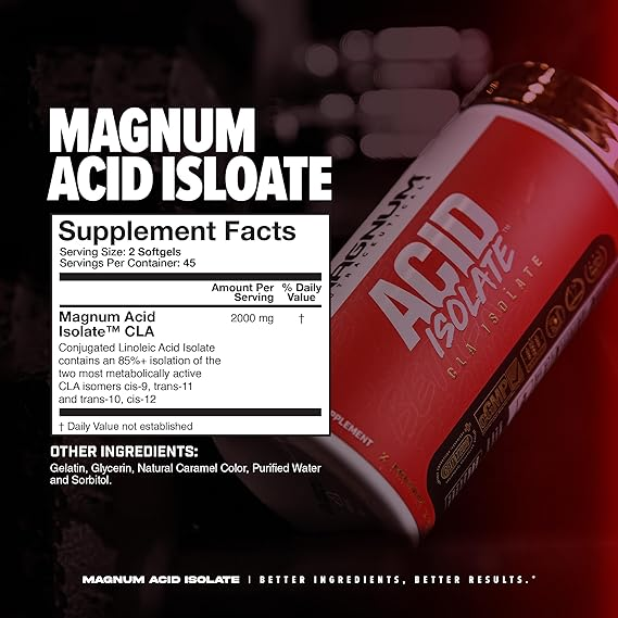 Magnum Acid Isolate — Precision CLA for a Leaner, Tighter Physique.AVAILABLE AT NUTRIZONE.