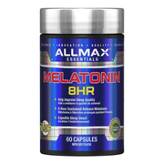 ALLMAX Melatonin 8HR 60 Capsules sustained release sleep support 