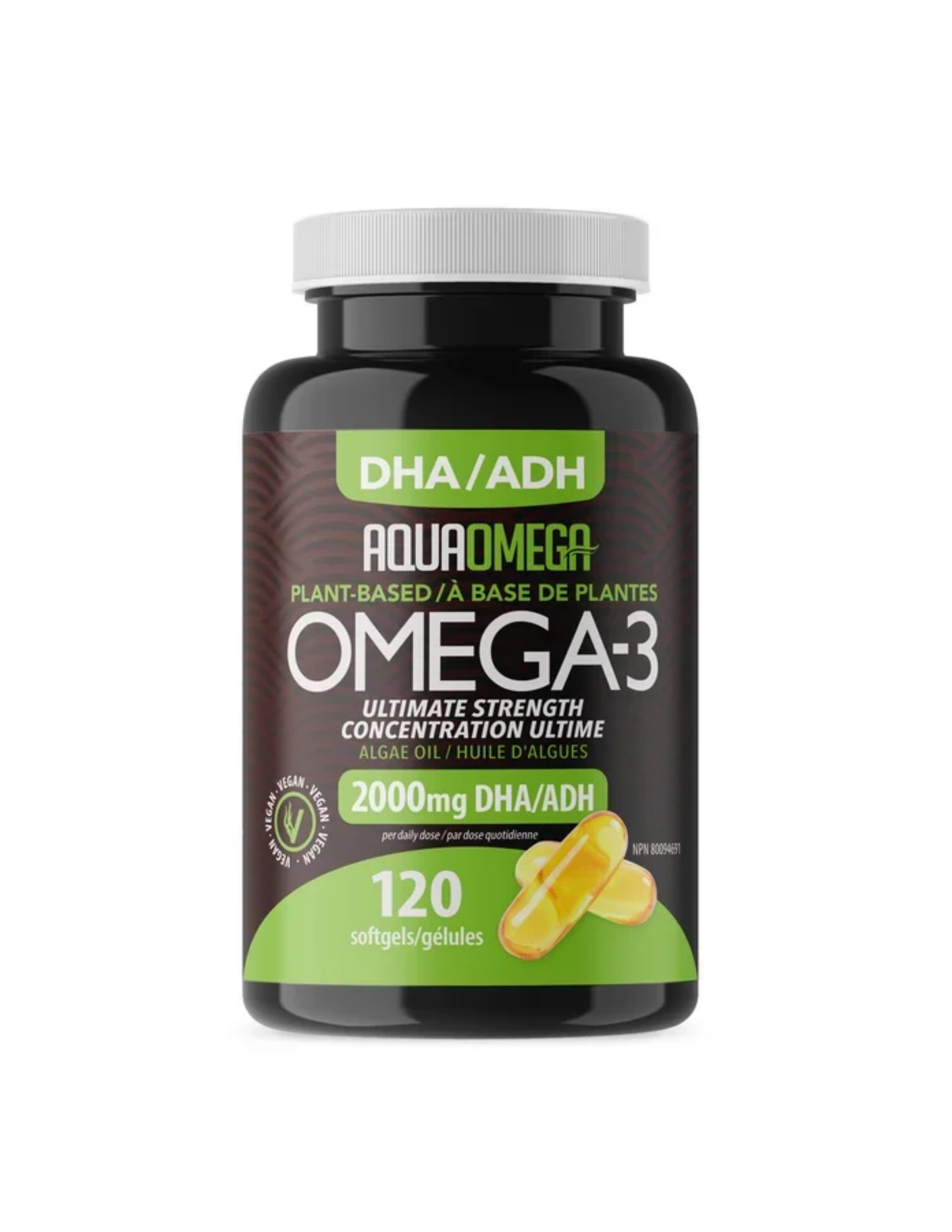 High‑DHA vegan algae Omega‑3 for brain and heart support. A clean, plant‑based fish‑oil alternative. Available at NutriZone.