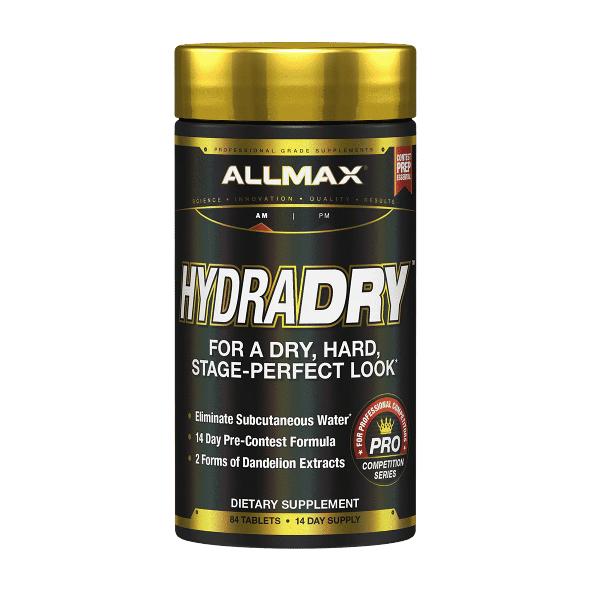 The most advanced competition-specific water loss system ever. HydraDry is tailored specifically to the needs of the on-stage competitor who needs the sharpest, razor-like hardness that only HydraDry can deliver. Best prices at Nutrizone.ca!