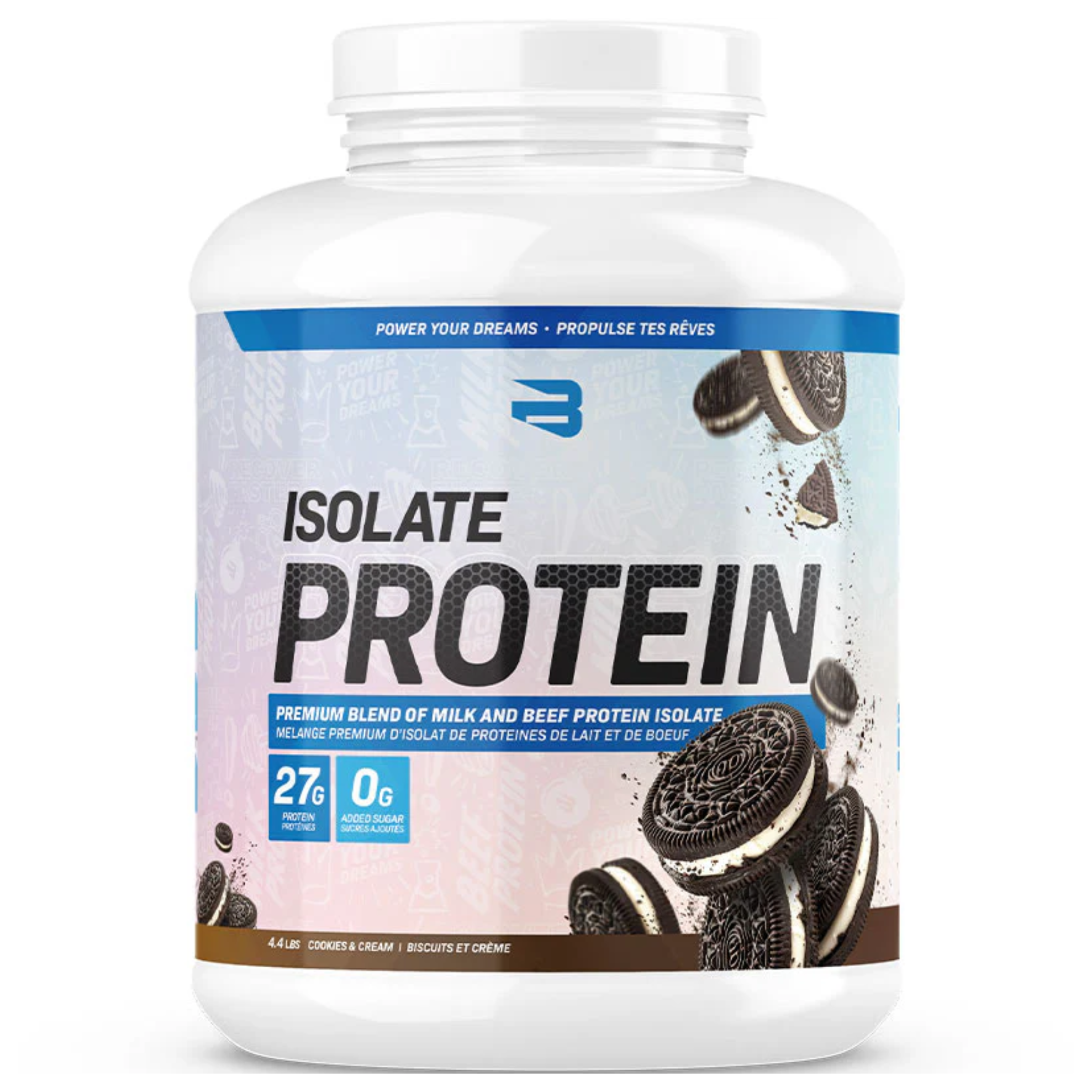 BELIEVE ISOLATE PROTEIN MILK AND BEEF 4.4 lbs.