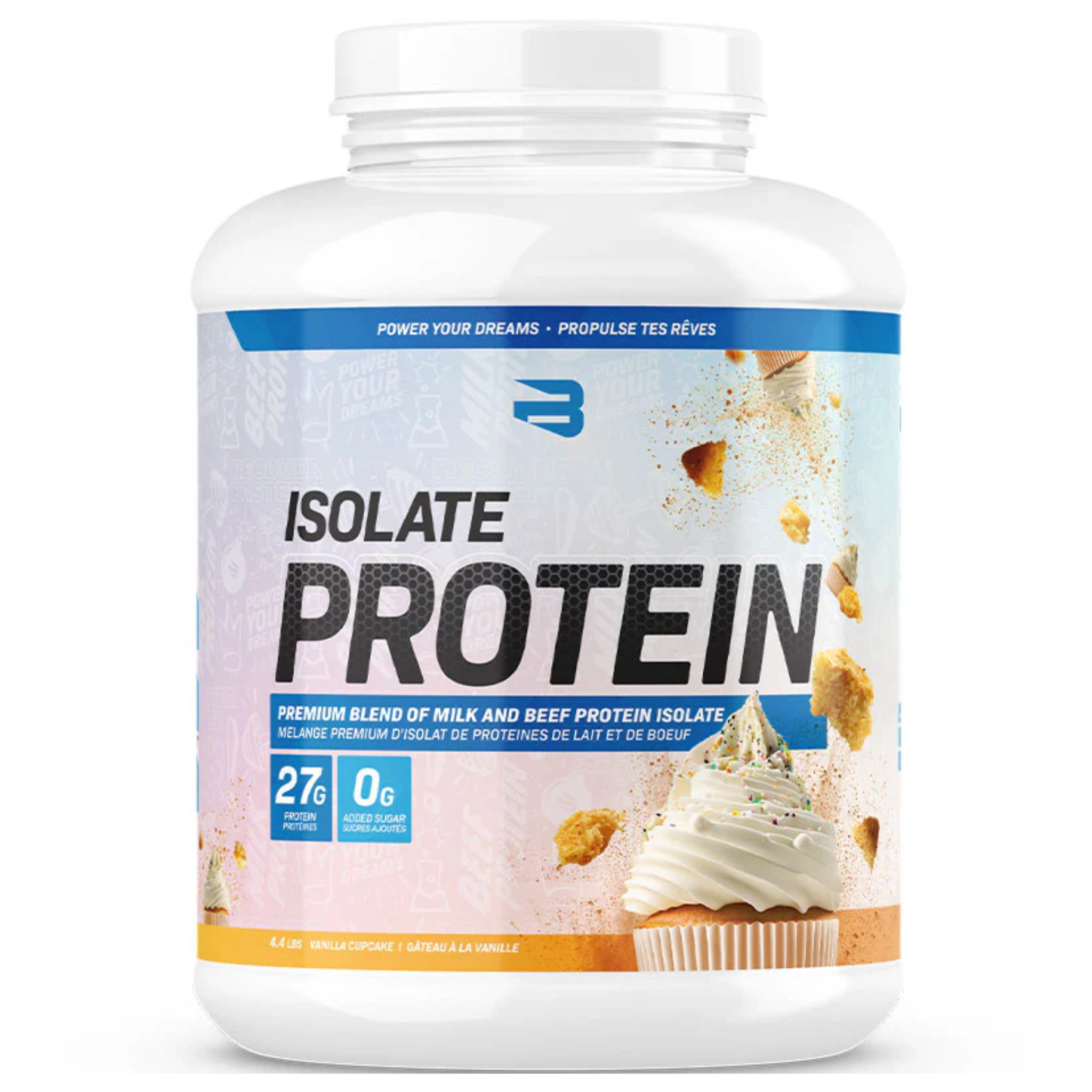 BELIEVE ISOLATE PROTEIN MILK AND BEEF 4.4 lbs.