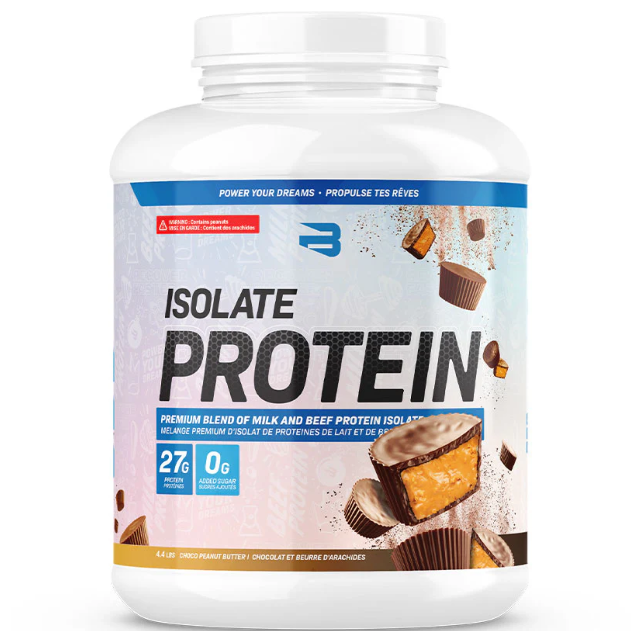 BELIEVE ISOLATE PROTEIN MILK AND BEEF 4.4 lbs.