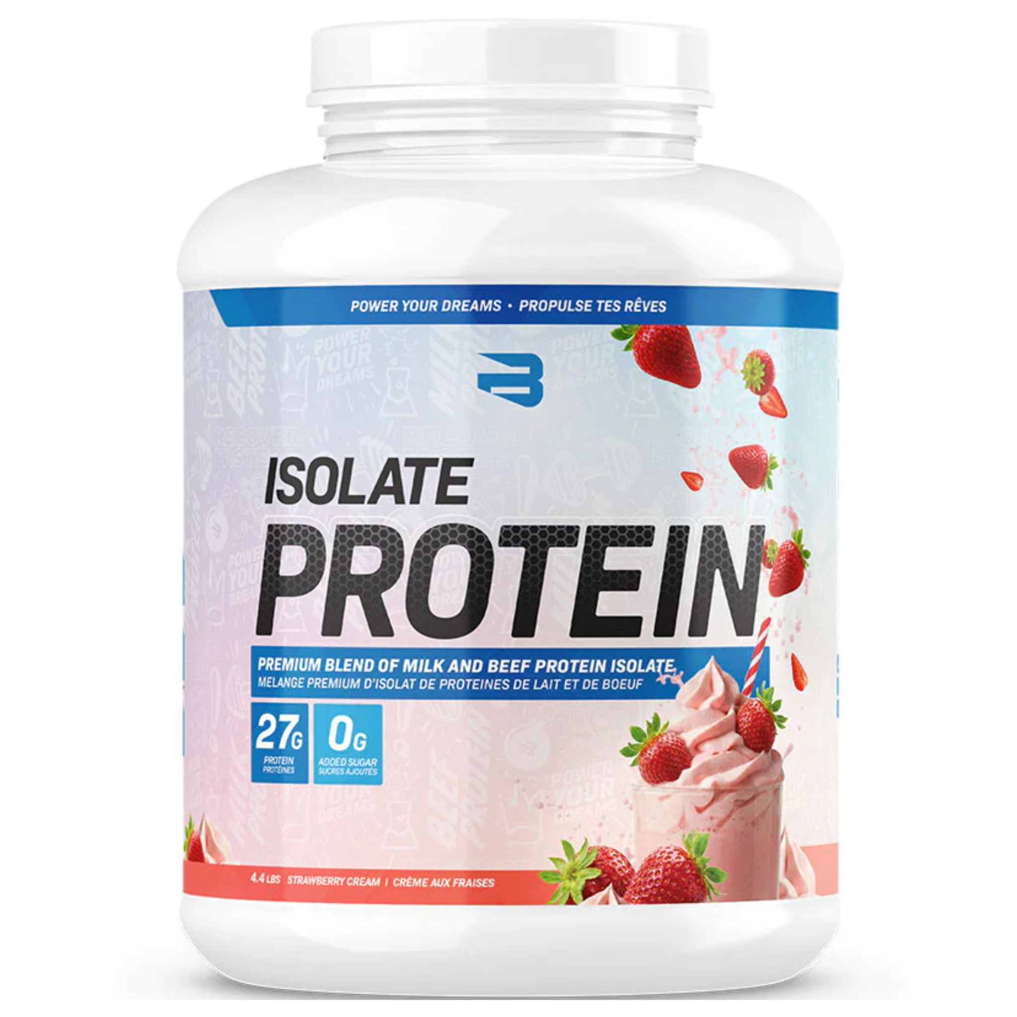 BELIEVE ISOLATE PROTEIN MILK AND BEEF 4.4 lbs.