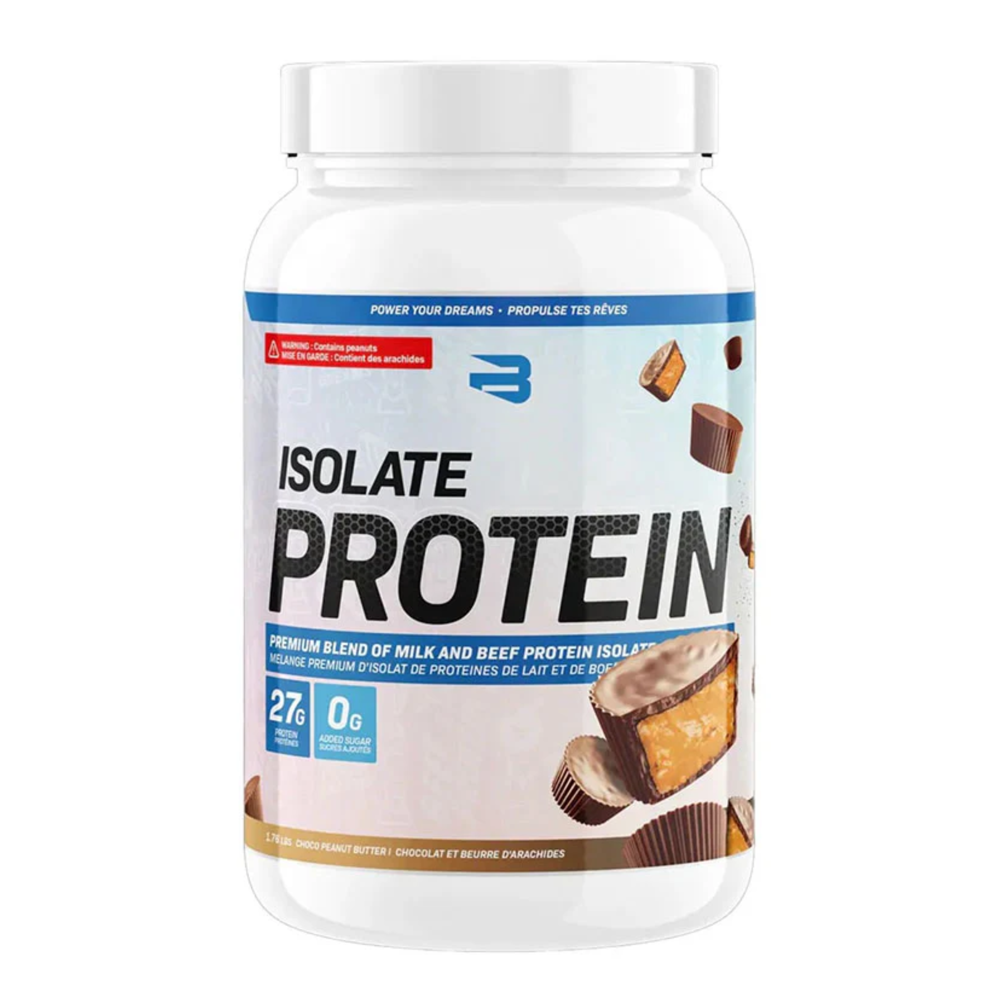 BELIEVE ISOLATE PROTEIN MILK AND BEEF 1.76 lbs.