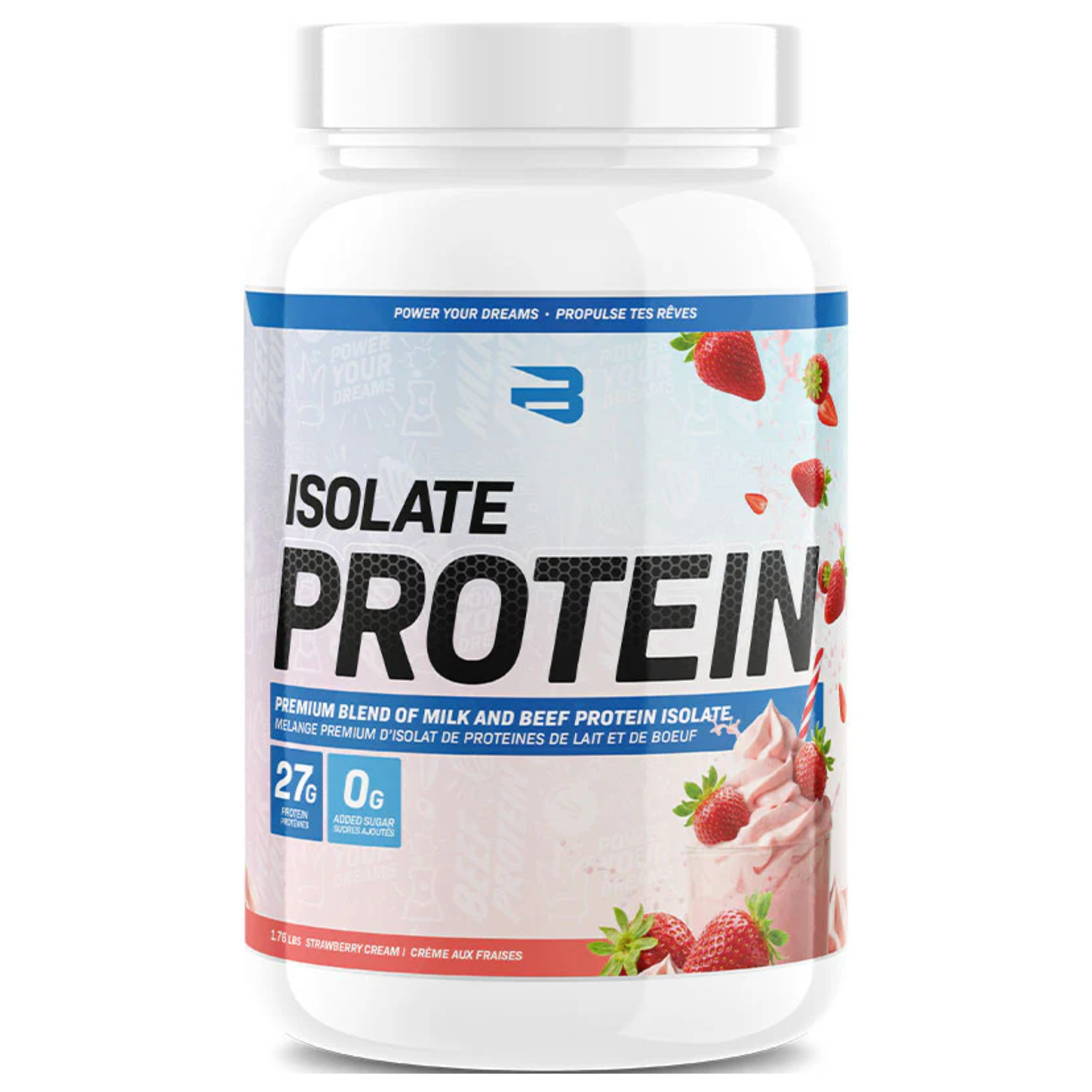 BELIEVE ISOLATE PROTEIN MILK AND BEEF 1.76 lbs.