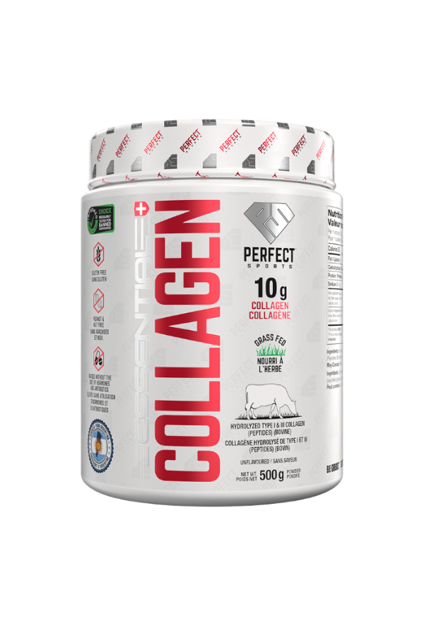 PERFECT Sports hydrolyzed collagen peptides are sourced exclusively from the South American country of Argentina from pasture-raised, grass-fed cows that are free of artificial growth hormones and antibiotics .best price at NUTRIZONE