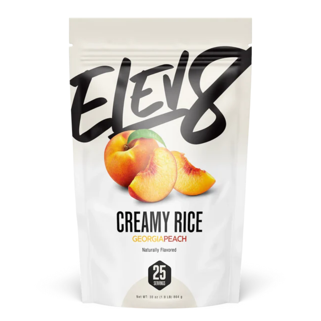 ELEV8 Creamy Rice Georgia Peach – carb powder for energy and recovery