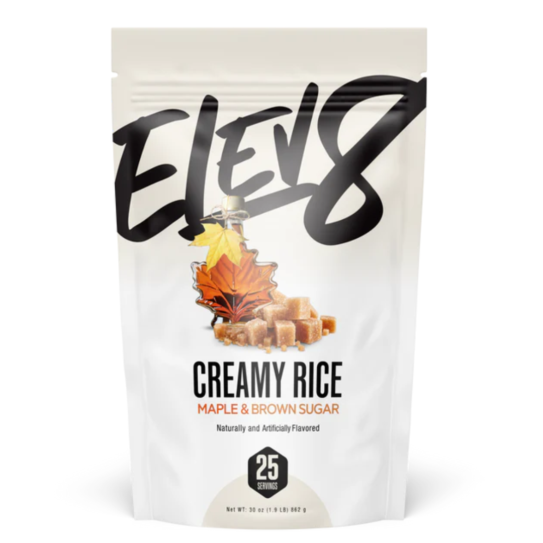 ELEV8 Creamy Rice Maple Brown Sugar – carb powder for energy and recovery