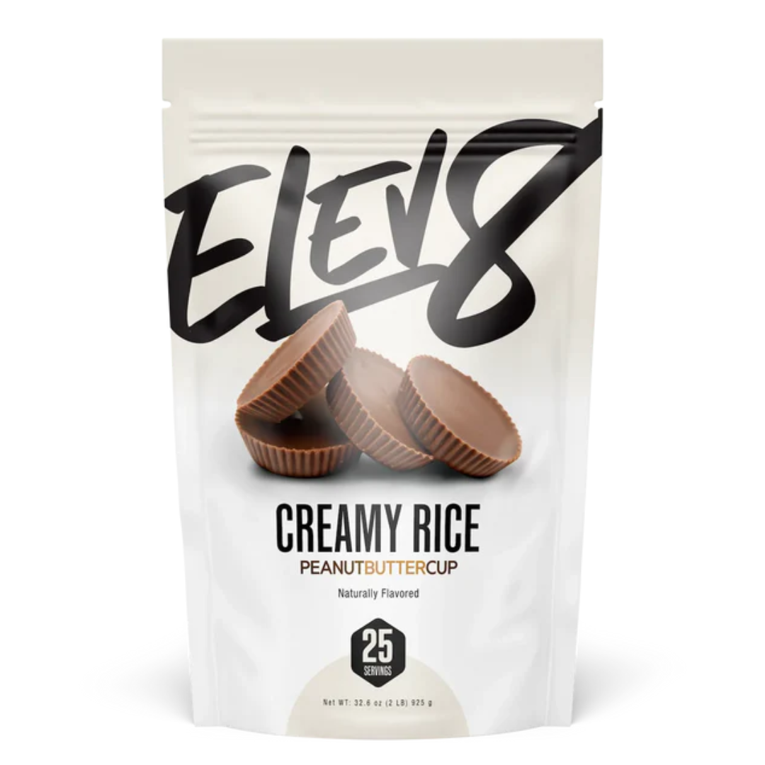 ELEV8 Creamy Rice Peanut Butter Cup – carb powder for energy and recovery