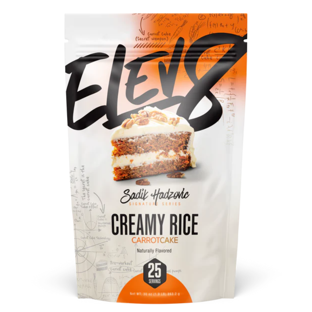ELEV8 Creamy Rice Carrot Cake – carb powder for energy and recovery