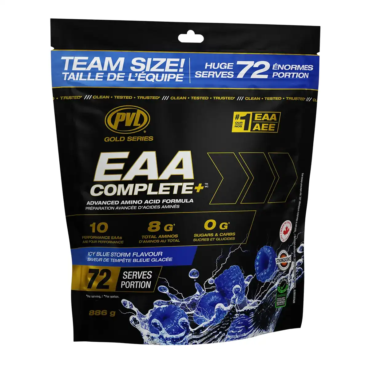 Unlock Superior Recovery with EAA COMPLETE+
Why settle for a fraction of the results when you can have the total package?

The Full Spectrum Advantage
While many athletes rely on basic BCAAs, your muscles require the full "building block" kit to actually repair and grow. EAA COMPLETE+ provides all 9 essential amino acids in one precision-engineered scoop.
available at NUTRIZONE.