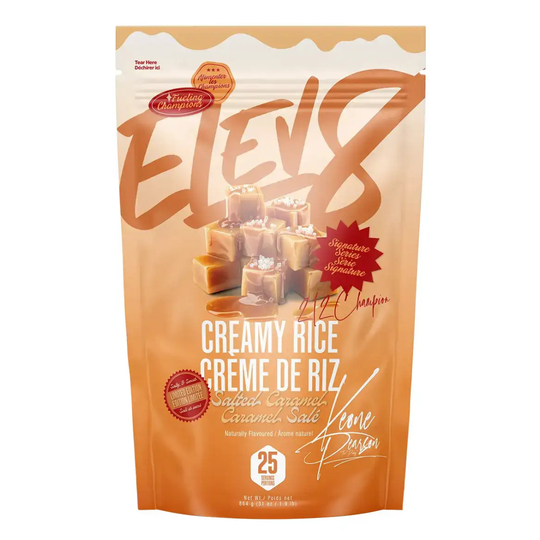 ELEV8 Creamy Rice Salted Caramel – carb powder for energy and recovery