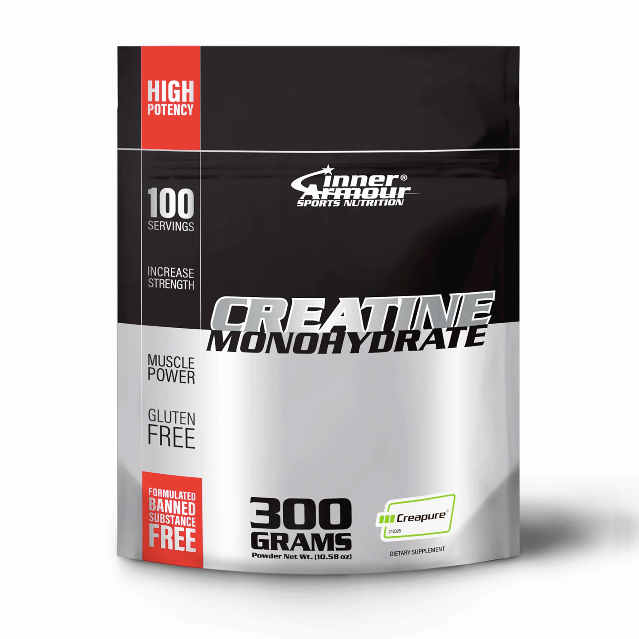 Creatine Monohydrate has been shown to be an effective ergogenic and anaerobic aid supporting intense muscular performance. Supplementation of creatine can signiﬁcantly increase the muscle power output and accelerate the recovery of the high energy phosphocreatine molecule helping increase strength and contractile endurance during anaerobic training. Best prices at Nutrizone.ca!