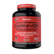 CARNIVOR Beef Protein Isolate delivers all the muscle-building power of beef with greater amino acid levels than other protein sources used in supplements, including whey, soy, milk, and egg. Plus, it is sugar-free, fat-free, lactose-free, and cholesterol-free! Best prices at Nutrizone.ca!
