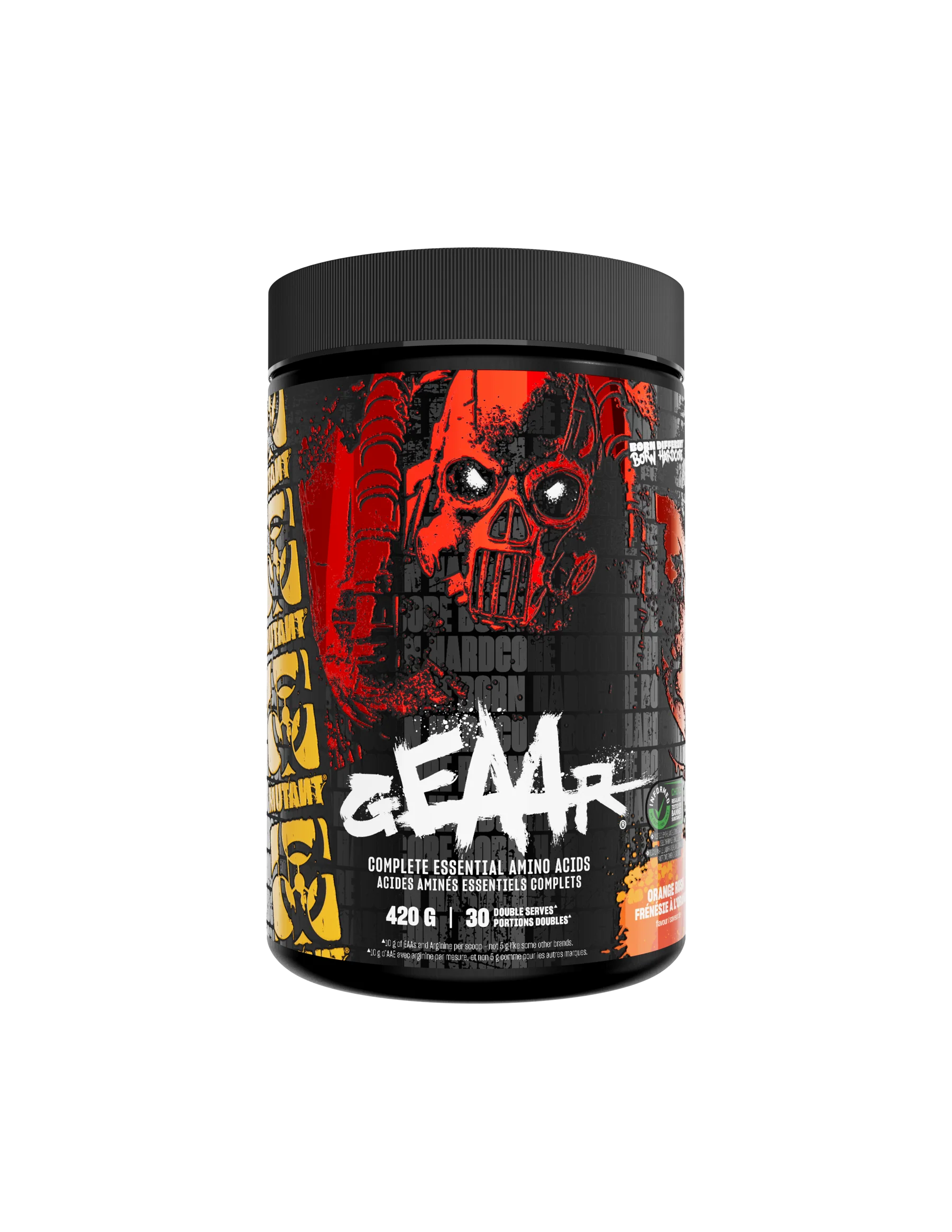 "MUTANT® GEAAR™ delivers science‑backed doses of EAAs for faster absorption, better hydration, and maximum muscle gains. Available at Nutrizone."
