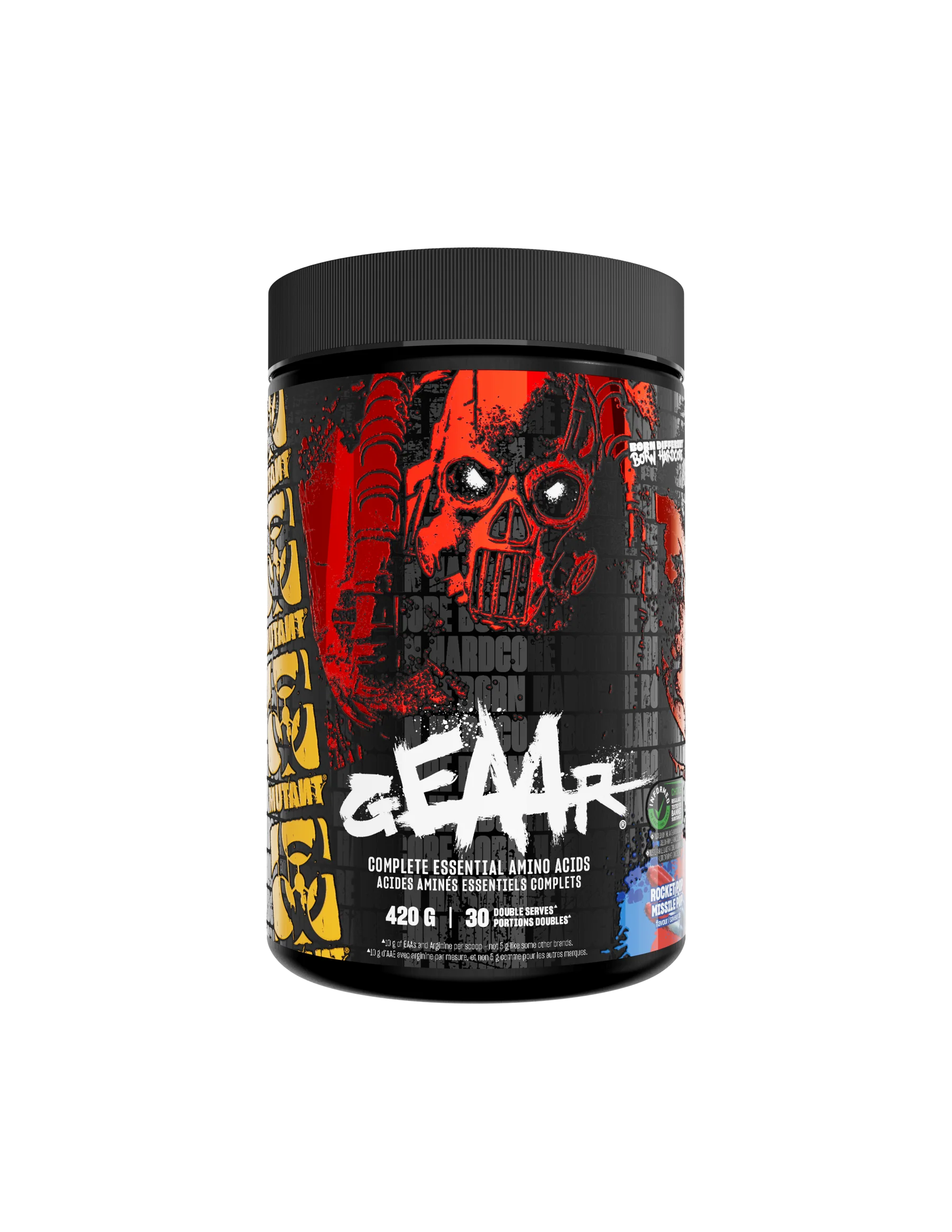"MUTANT® GEAAR™ delivers science‑backed doses of EAAs for faster absorption, better hydration, and maximum muscle gains. Available at Nutrizone."