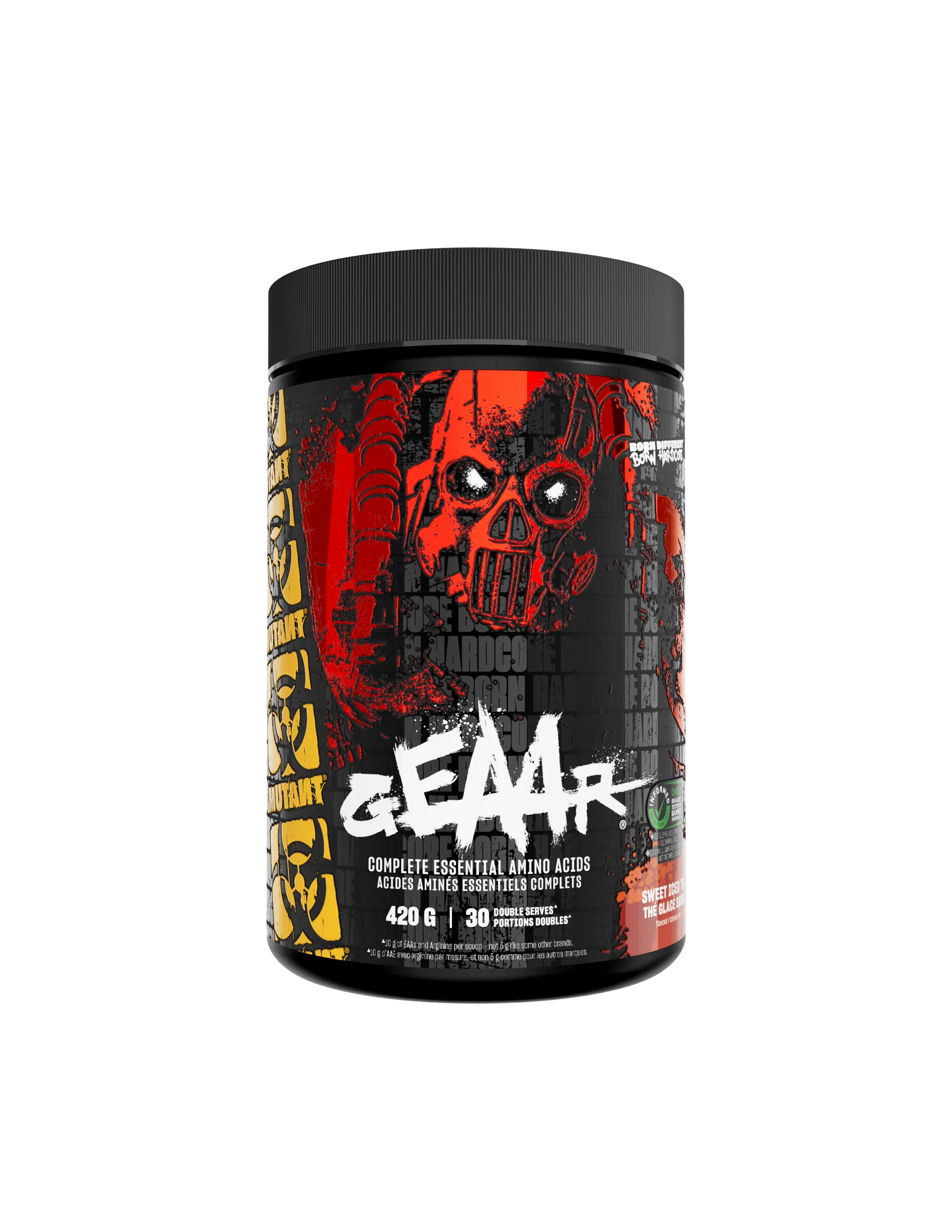 "MUTANT® GEAAR™ delivers science‑backed doses of EAAs for faster absorption, better hydration, and maximum muscle gains. Available at Nutrizone."
