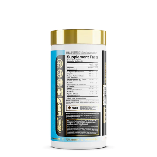 Magnum G-Spring can help you burn fat and build lean muscle while you sleep? It’s not a dream. Magnum G-Spring helps you lose fat, grow muscle and recover – all while you enjoy a deep, restful sleep. Best prices at Nutrizone.ca!