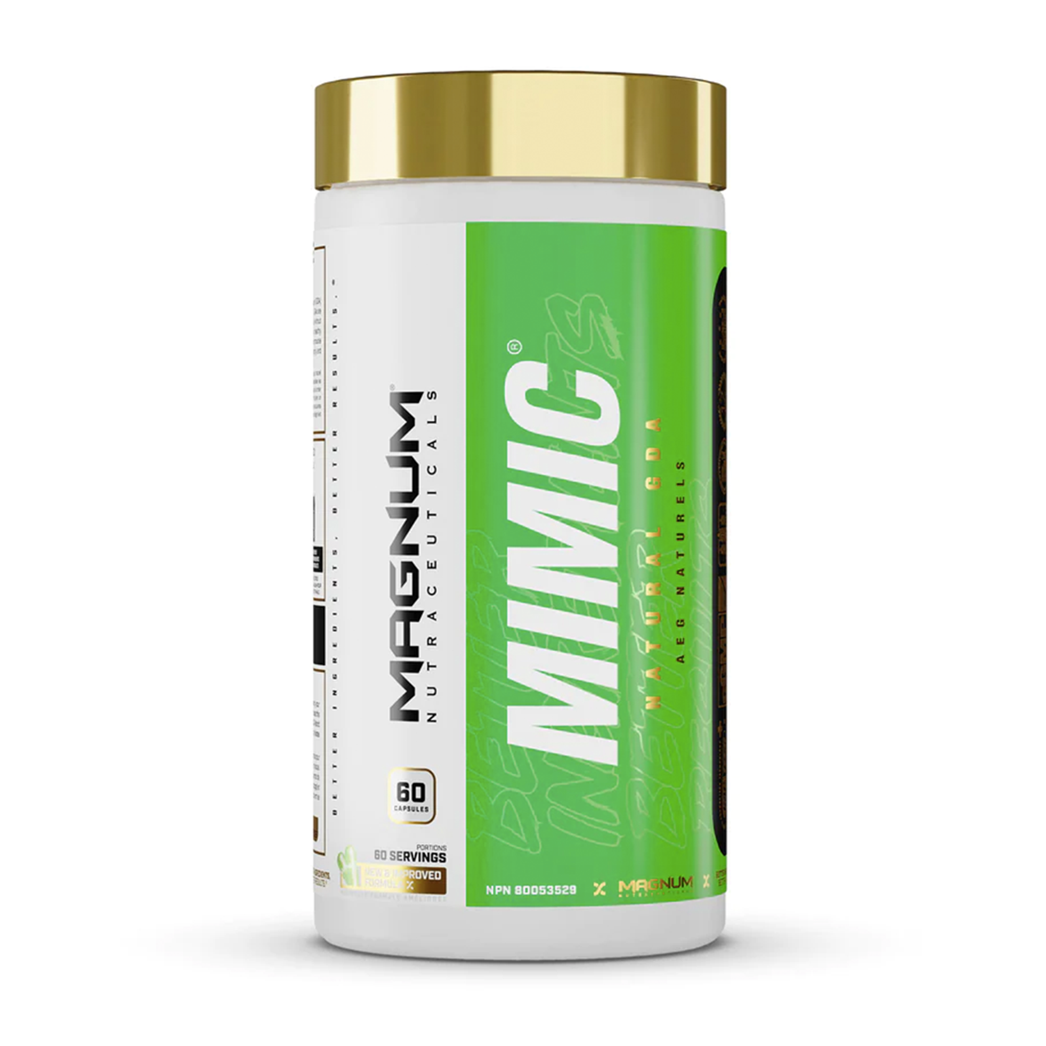 Magnum Mimic harnesses the power of insulin mimicking to increase one’s insulin sensitivity, without increasing insulin levels in your body. A person who is “insulin resistant” has a hard time processing carbohydrates, which results in the release of excess insulin to get glucose into the resistant cells. Best prices at Nutrizone.ca!