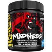 "Mutant MADNESS fires you up with intense caffeine, Citrulline, Beta‑Alanine, and focus nutrients. Grab it at Nutrizone."