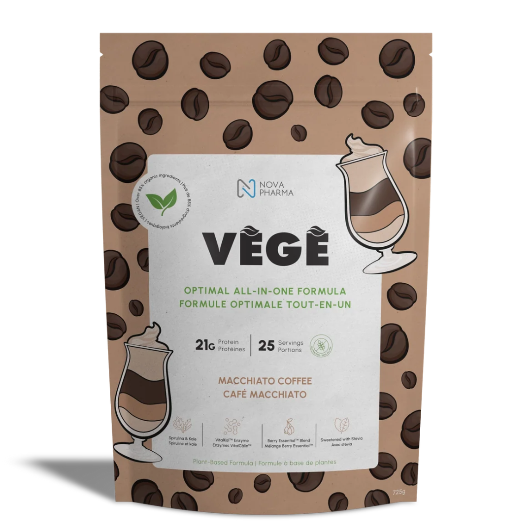 Nova pharma Vege Protein Cafe Mocha – plant-based protein powder