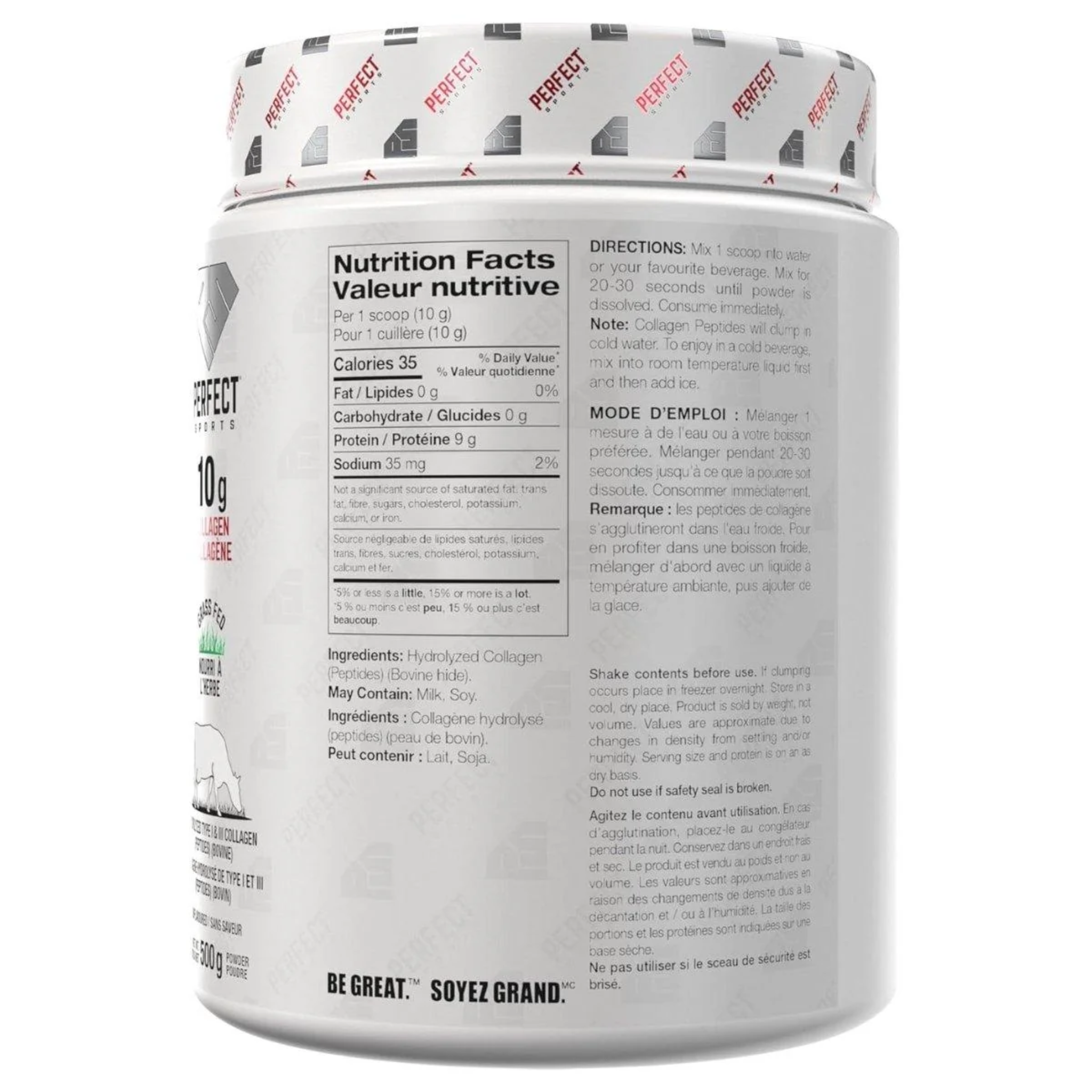 PERFECT SPORTS COLLAGEN 500g.
