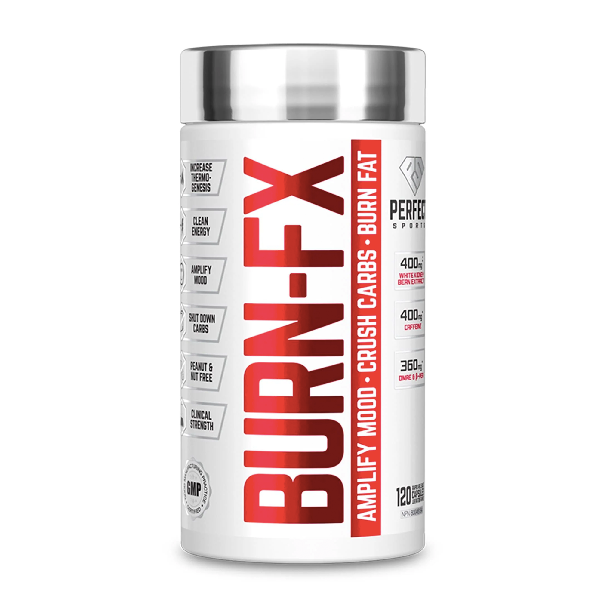 BURN-FX is absolutely unique. Built to boost energy, drive up metabolism, reduce appetite, shut down carb absorption and amplify mood. Best prices at Nutrizone.ca!