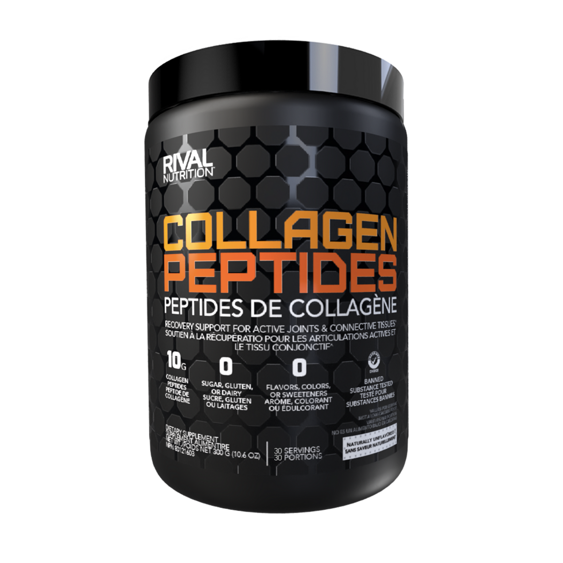 Collagen is the most abundant protein in the body. It is a constituent of connective tissues and a key structural component of the musculoskeletal system, which is essential for mobility. Best prices at Nutrizone.ca!