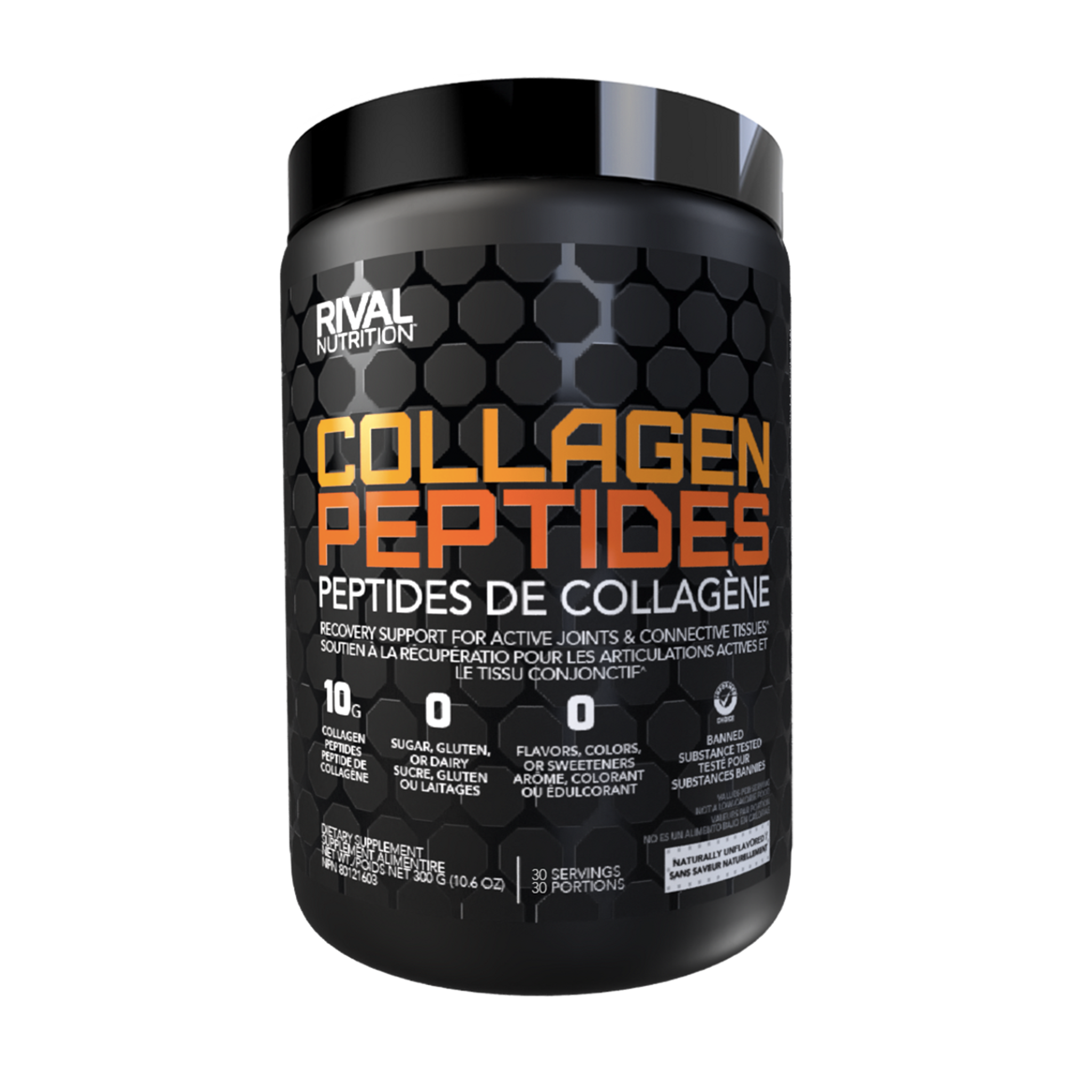 Collagen is the most abundant protein in the body. It is a constituent of connective tissues and a key structural component of the musculoskeletal system, which is essential for mobility. Best prices at Nutrizone.ca!