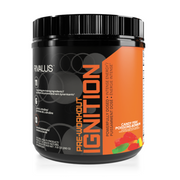 Fire up your muscle motors; it's time to move — and with authority! RIVALUS PRE-WORKOUT IGNITION™ supercharges your training efforts with powerful levels of eleven actives to help support mental and physical energy, exercise endurance, and other performance metrics. Best prices at Nutrizone.ca!