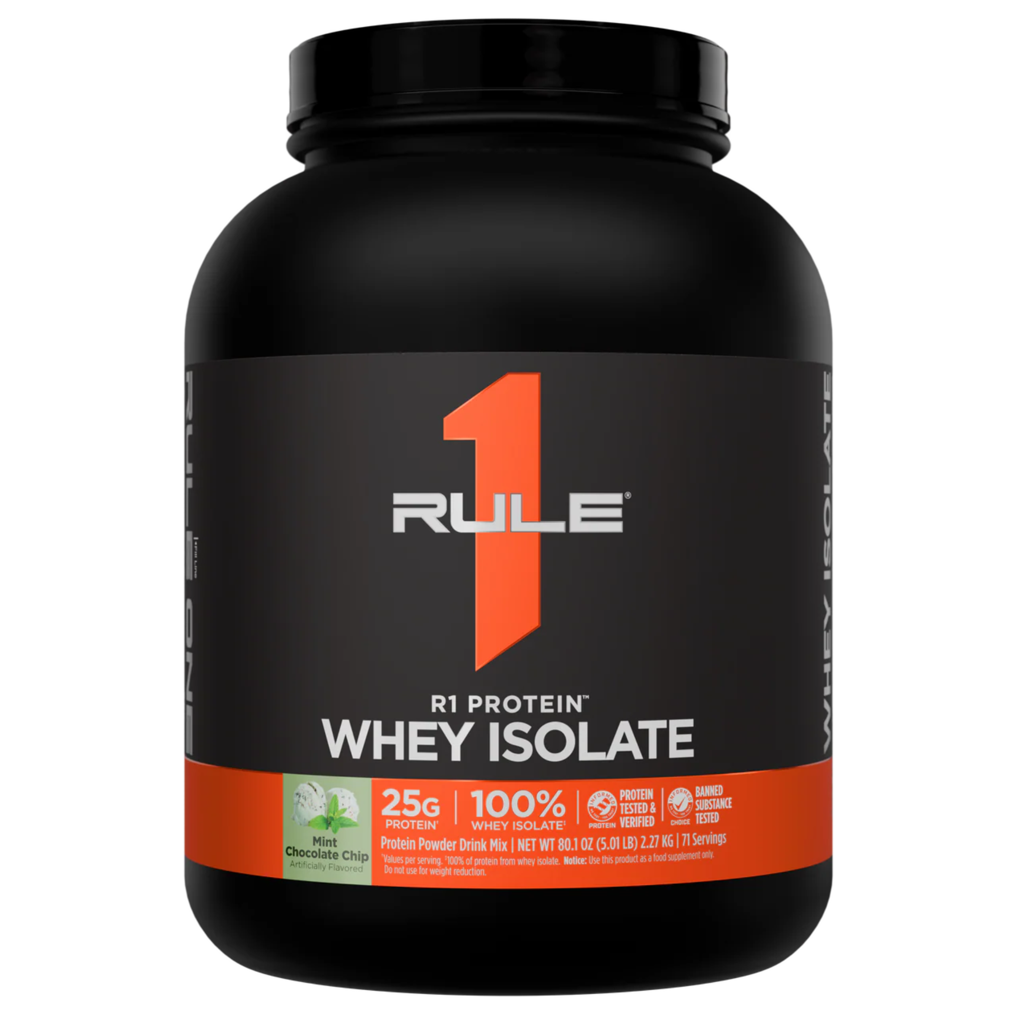 RULE1 100% ISOLATE/HYDROLYZED WHEY 5LBS ON SALE!!