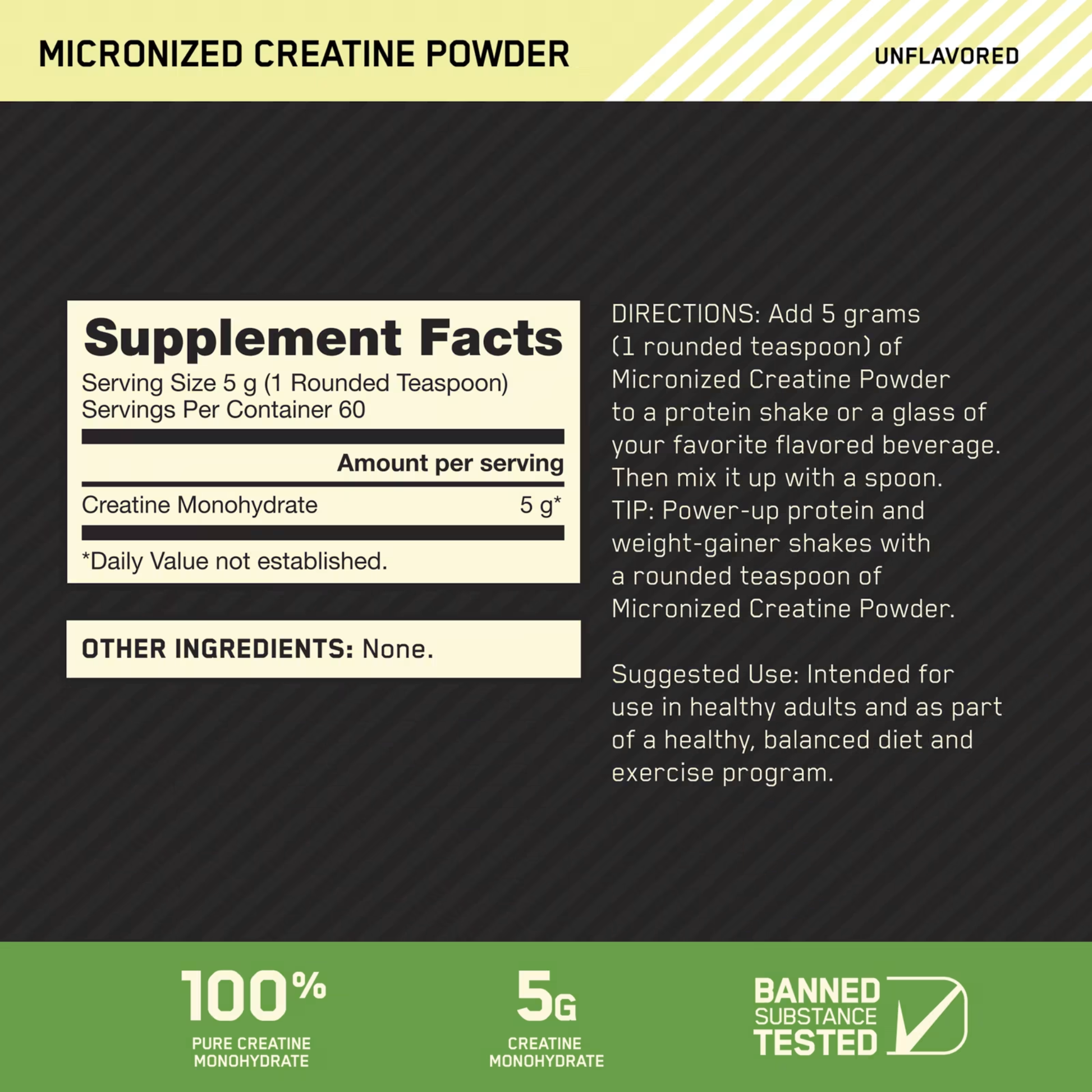 Optimum Nutrition best creatine monohydrate best supplement deals Nutrizone Canada