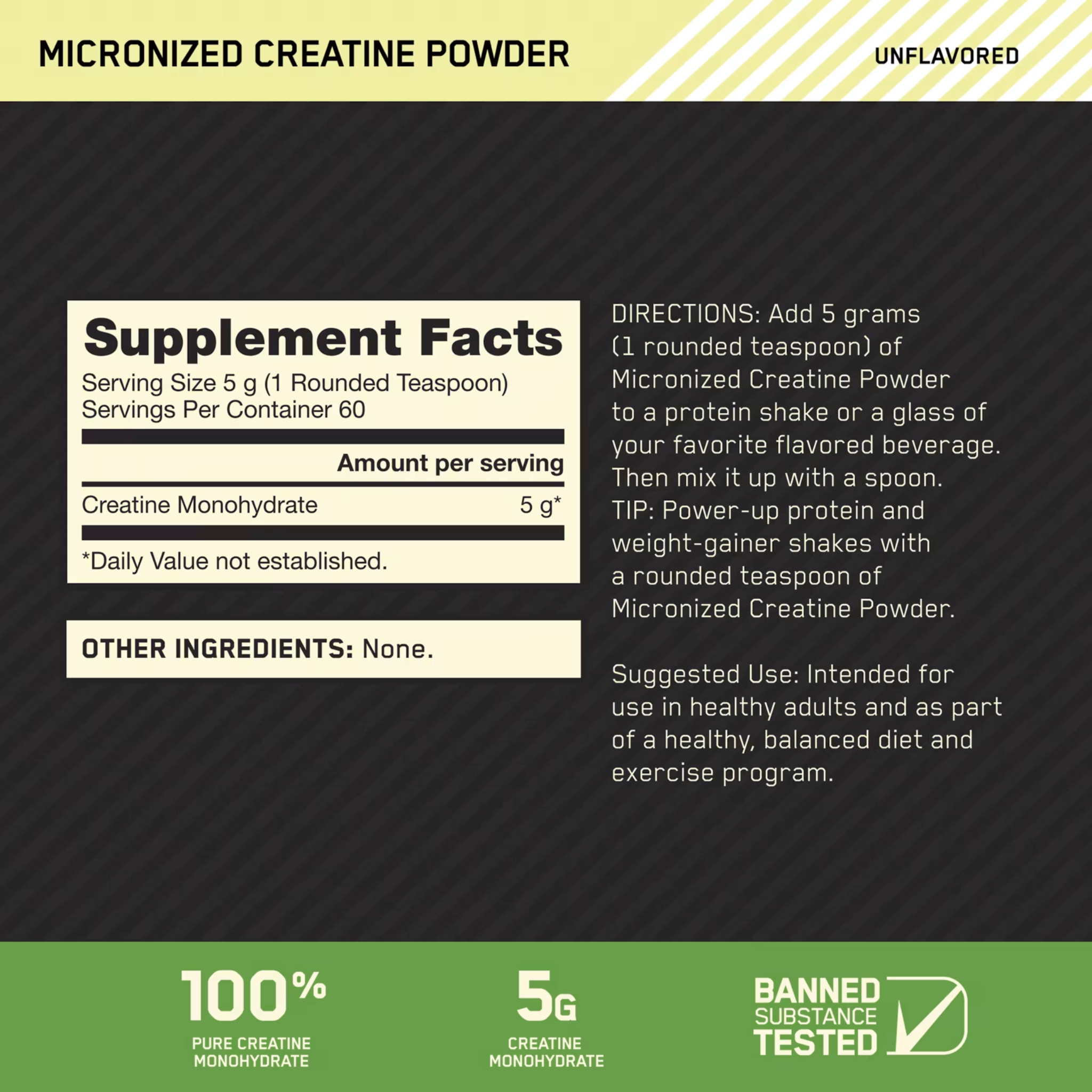 Optimum Nutrition best creatine monohydrate best supplement deals Nutrizone Canada