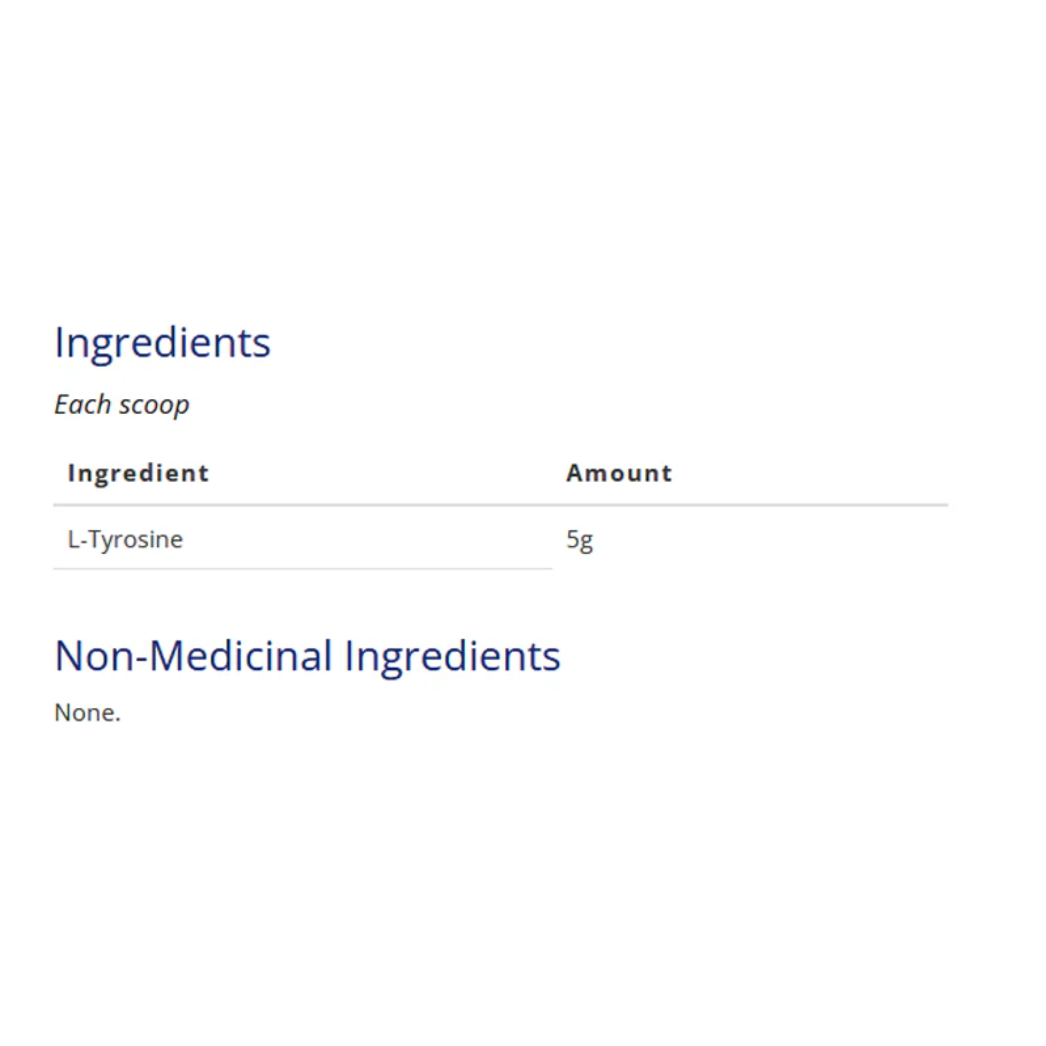 CANPREV L-TYROSINE 220g.