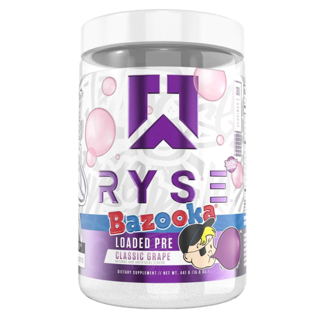 RYSE Loaded Pre-Workout V2 Bazooka flavor pre workout 