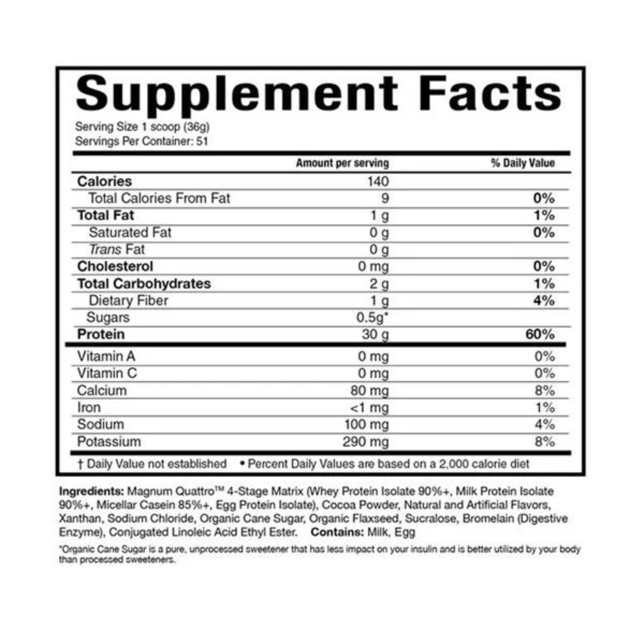 MAGNUM Quattro Protein 4lbs