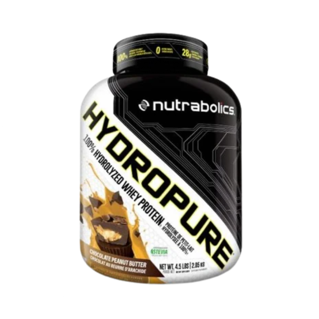 SOLDES ! NUTRABOLICS HYDROPURE ISOLAT DE LACTOSÉRUM HYDROLYSÉ À 100 % 4,5 LB