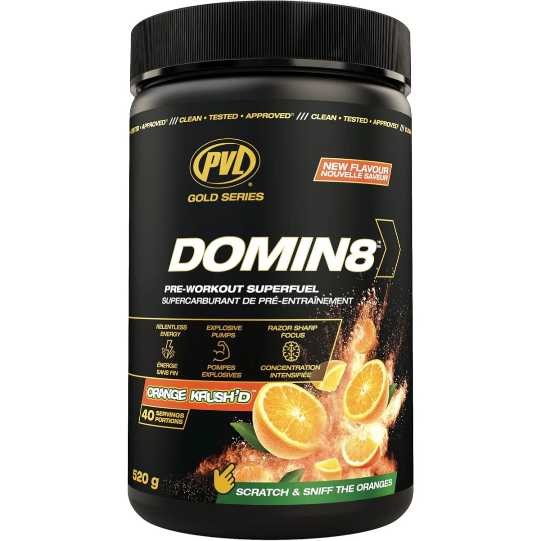 PVL DOMNI8 PRE-WORKOUT SUPERFUEL 520G