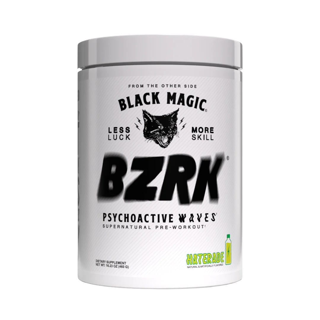 BLACK MAGIC BZRK PRÉ-ENTRAÎNEMENT HAUTE PUISSANCE 500G