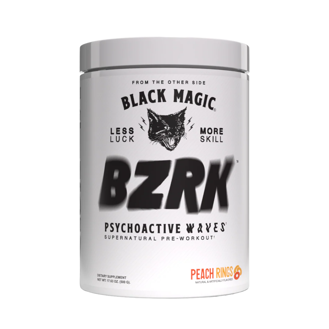 BLACK MAGIC BZRK PRÉ-ENTRAÎNEMENT HAUTE PUISSANCE 500G