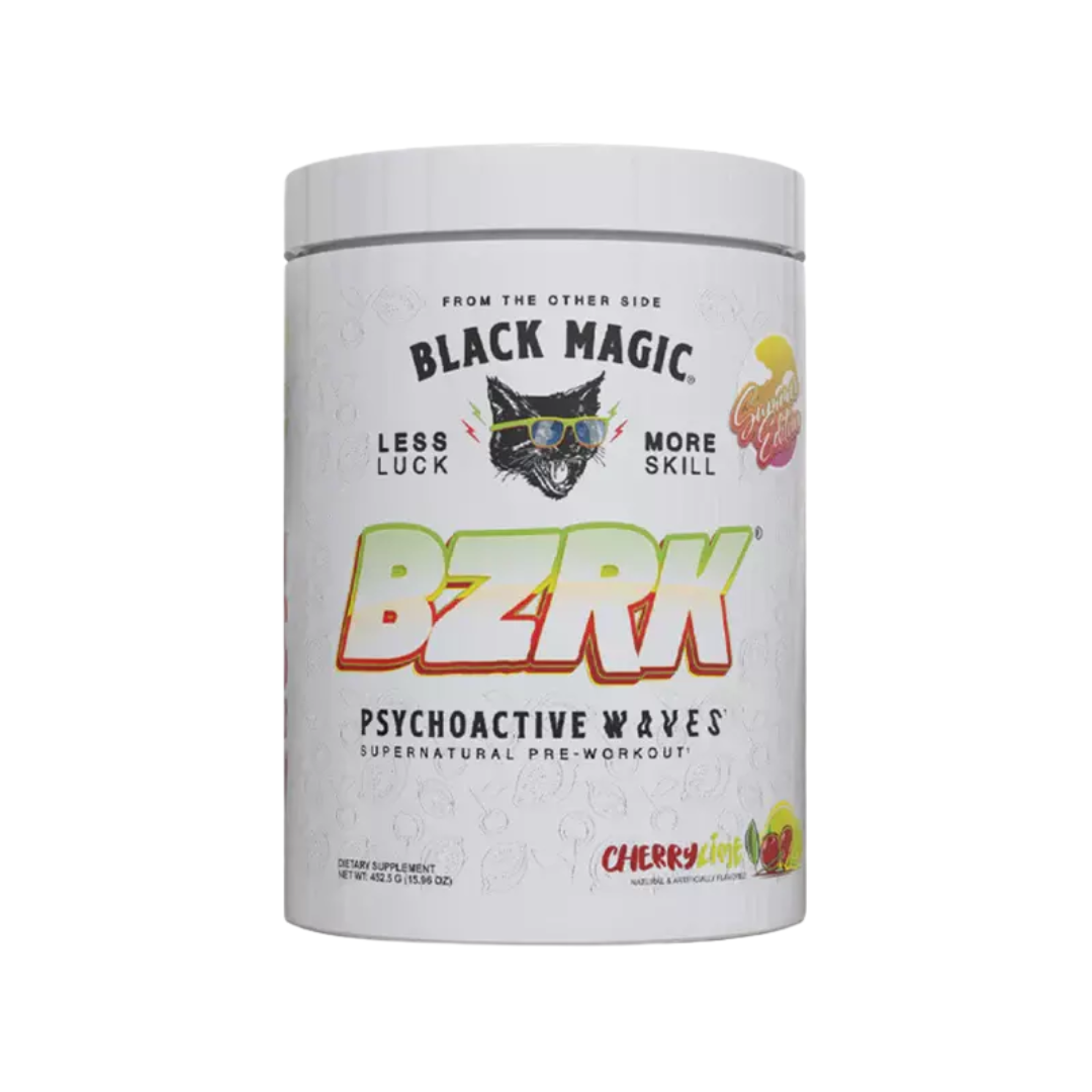 BLACK MAGIC BZRK PRÉ-ENTRAÎNEMENT HAUTE PUISSANCE 500G