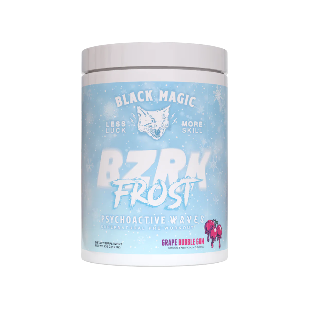 BLACK MAGIC BZRK PRÉ-ENTRAÎNEMENT HAUTE PUISSANCE 500G