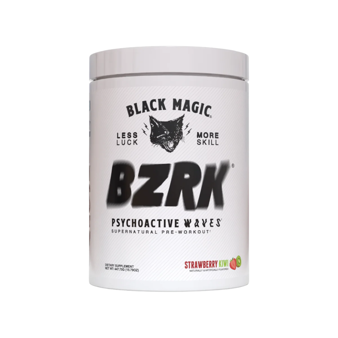 BLACK MAGIC BZRK PRÉ-ENTRAÎNEMENT HAUTE PUISSANCE 500G