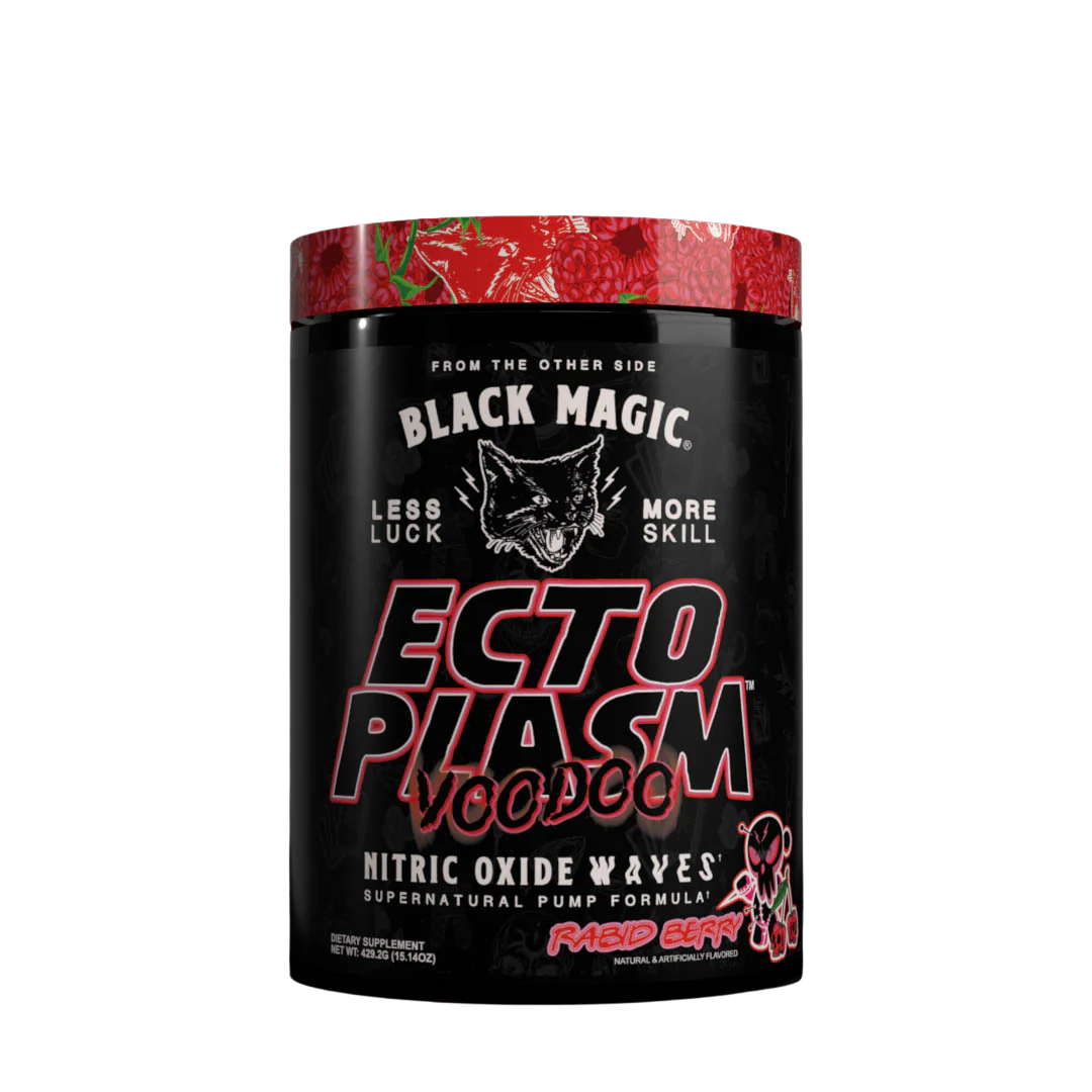 Summon insane pumps with Ecto Plasm Voodoo. Non‑stim, limited flavors. Get it now at Nutrizone.