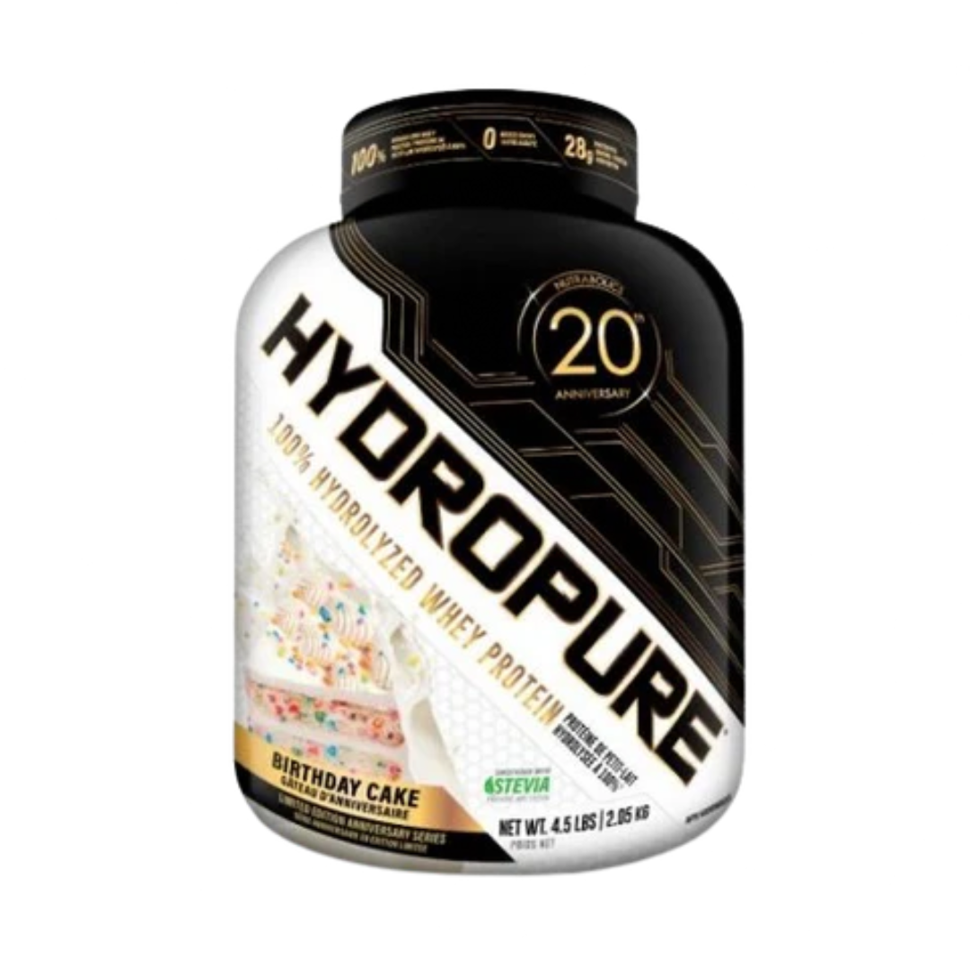 SOLDES ! NUTRABOLICS HYDROPURE ISOLAT DE LACTOSÉRUM HYDROLYSÉ À 100 % 4,5 LB