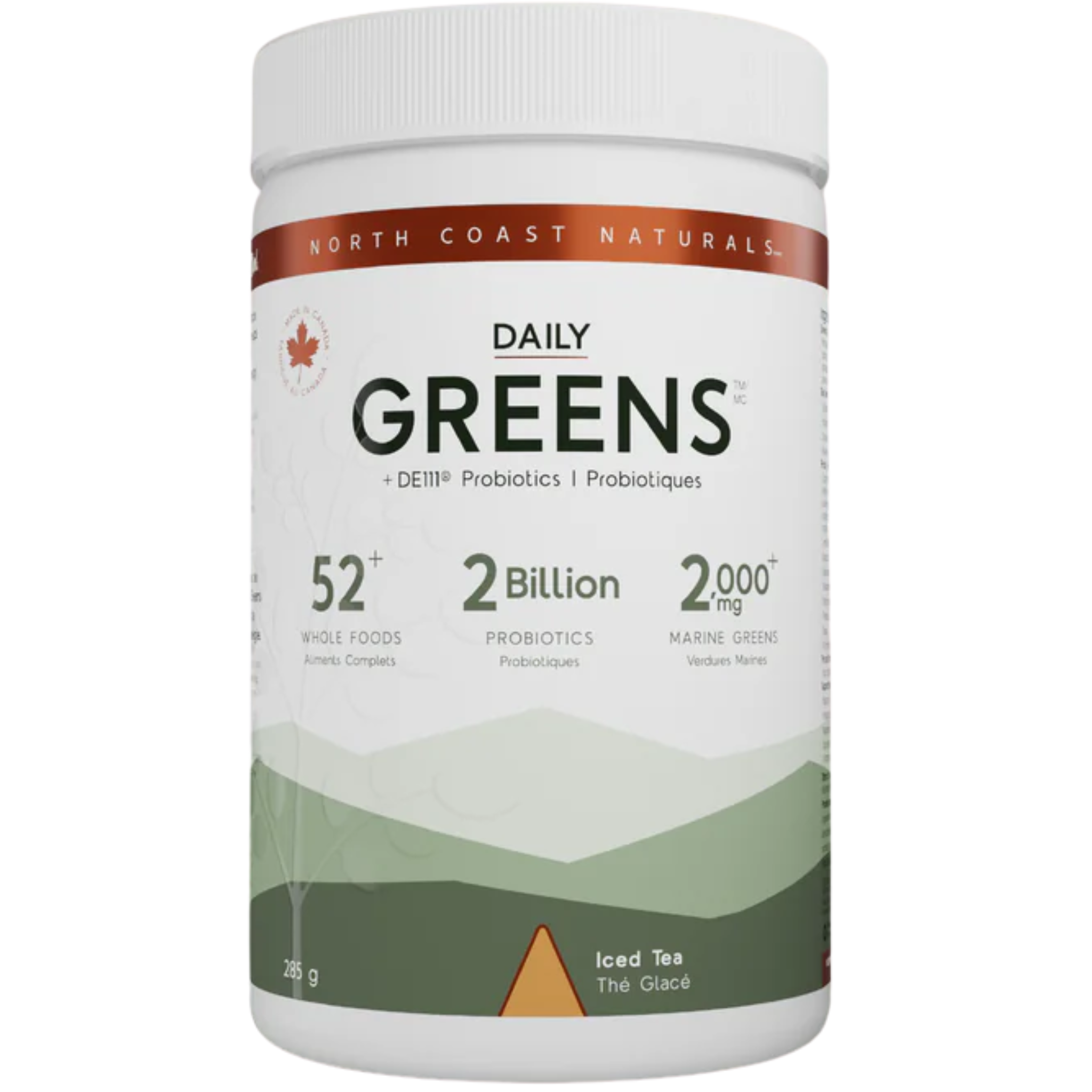 NORTH COAST NATURALS ULTIMATE DAILY GREENS 285 GM.