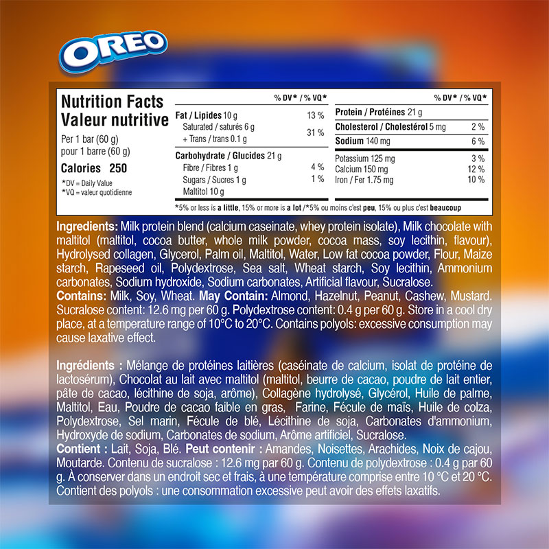 Say hello to the iconic Carb Killa® high protein candy bar. This triple-layered, chocolate-coated protein bar is high in protein and low in sugar, offering ultimate guilt-free indulgence. Best prices at Nutrizone.ca!